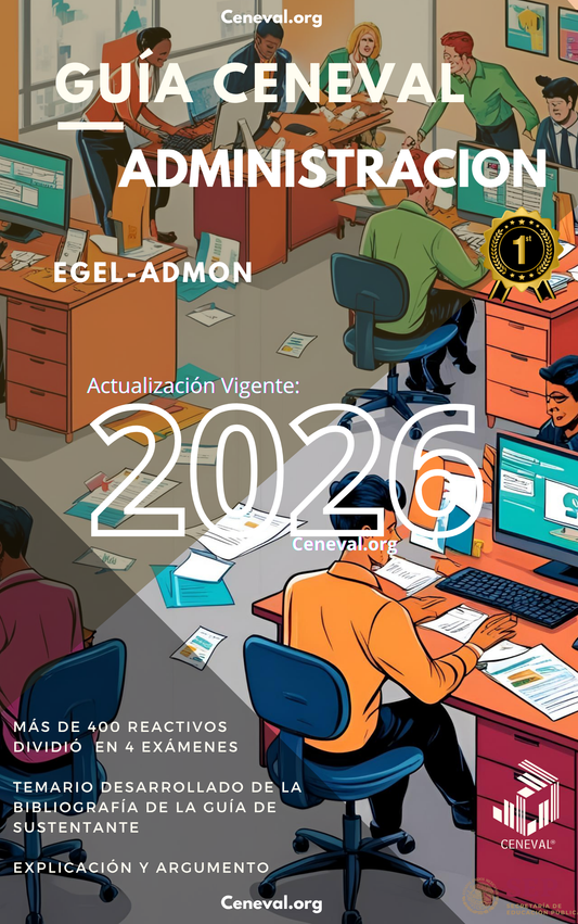 Guía Ceneval EGEL Plus Administración 2026: Examen de Egreso