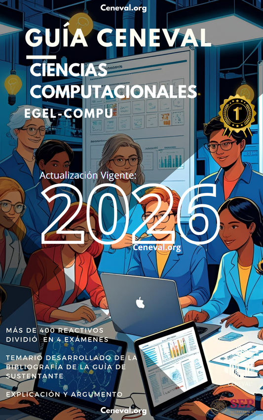 Guía Ceneval EGEL Plus Ciencias Computacionales 2026